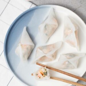 Dim sum bœuf gingembre